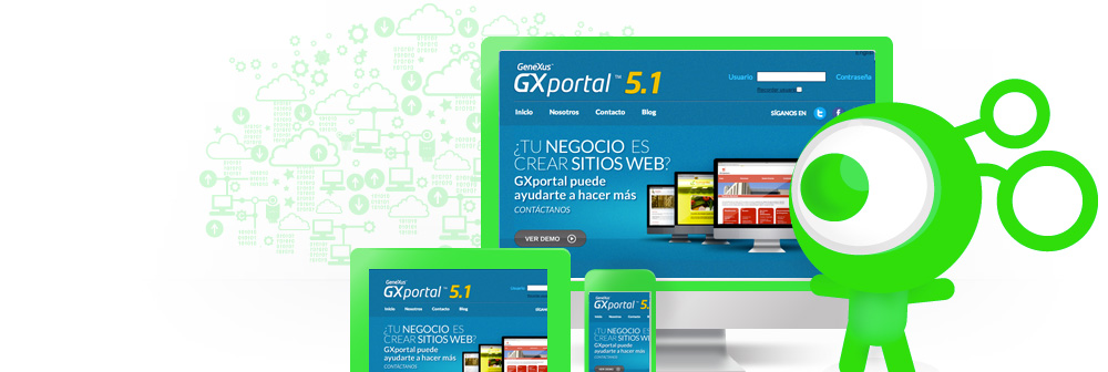 GXPORTAL creador de sitios web, paginas web